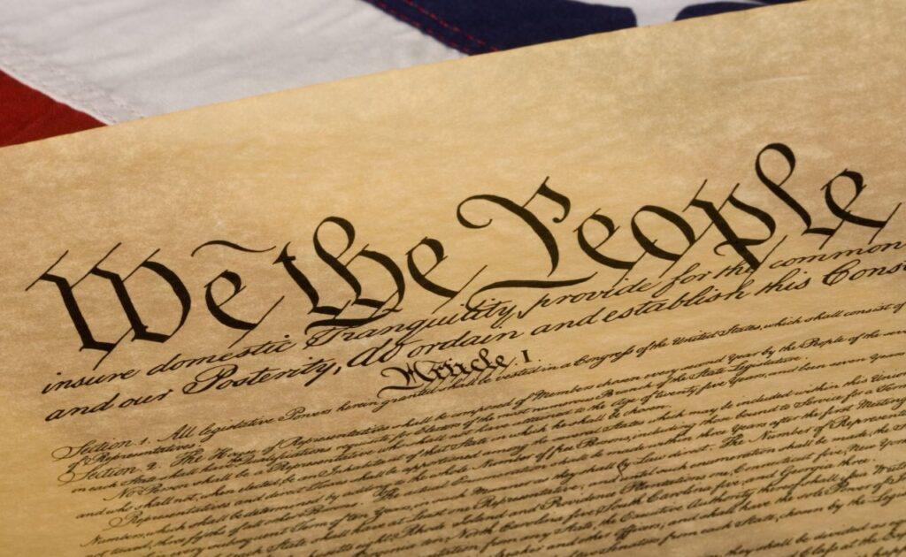 Declaration of Independence "We the People"...